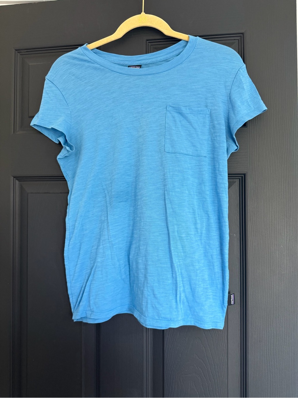 Patagonia Light Blue Short-Sleeve Pocket Tee